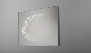 Lustro łazienkowe 3D Eclipse LED z oświetleniem LED 